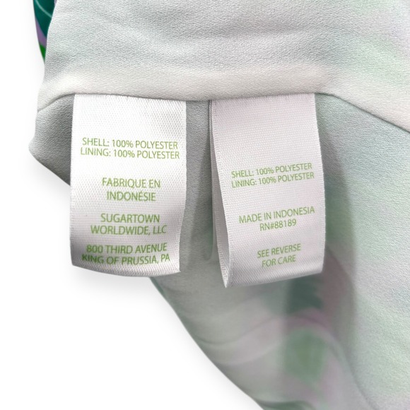 Lilly Pulitzer Rori Halter Top Tie Back in Purple Iris On The Chase Size XS - Picture 10 of 10